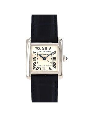 Cartier Tank Francaise LM WG Automatic Winding Watch